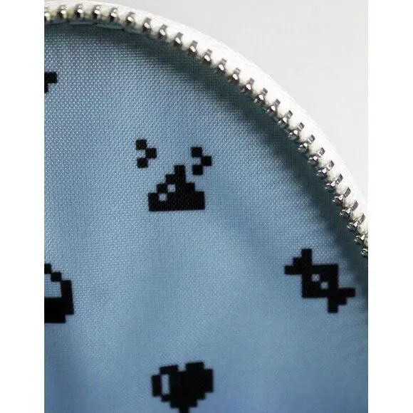 Cakeworthy x Tamagotchi White Lenticular Coin Purse Wallet New - Picture 9 of 11